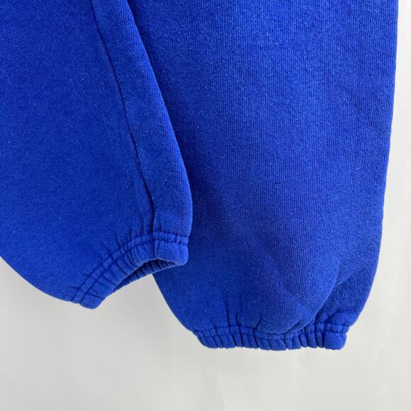 Lee (S) Mens American VINTAGE 80s Blue Sturdy Sweats Sweatpants Heavyweight - Picture 5 of 9